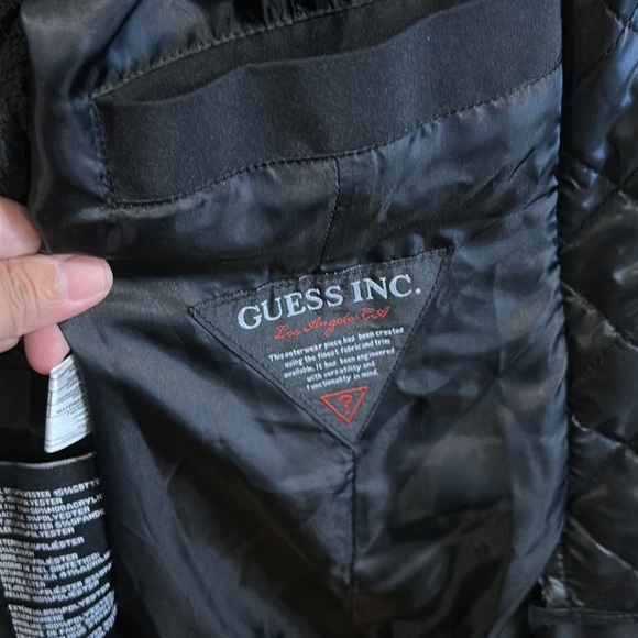 Guess Double breasted thick warm winter jacket in good condition - Picture 9 of 10